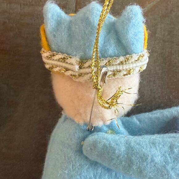 5 PC Felt Nativity Scene Christmas Ornaments Holy Family Dolls Jesus Mary 5" - Picture 7 of 8